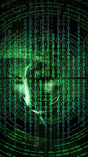 Hacker , Binary, Coding, Bits, Hoodie, Hacking, HD phone wallpaper