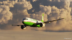 Fenix A320. EVA Air. B 22310. CFM (DISCOUNTINUED) For Microsoft Flight Simulator, HD wallpaper