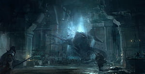 years ago I made this fan art for Dwarf Fortress and with the new awesome steam release of one of my favorite all time games, I found it only fitting to, Dwarven, HD wallpaper