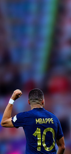 & FIFA World Cup Qatar 2022 Kylian Mbappé for iPhone & Android Phones, Mbappe World Cup 2022, HD phone wallpaper