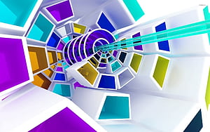 3D Objects, HD wallpaper