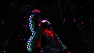 Miles Morales , Spider Man: Into The Spider Verse, Dark Miles Morales, HD wallpaper