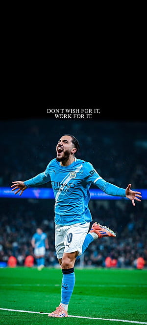Manchester City iPhone, Rayan Cherki, HD phone wallpaper