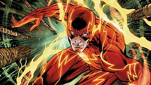 Comic, Flash, HD wallpaper