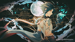 genshin impact aesthetics, HD wallpaper