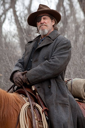 Jeff Bridges in his outstanding performance in the film True Grit., HD phone wallpaper