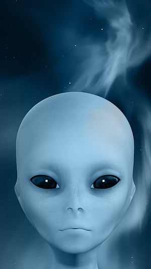 Alien Face, HD phone wallpaper