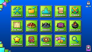 Geometry Dash Meltdown, HD wallpaper