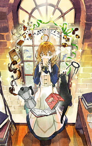 Secrets of the Silent Witch Supporting Illustration, HD phone wallpaper