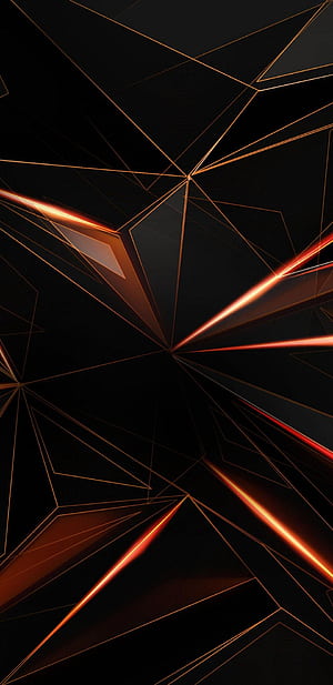 Angular Light 3D, Edge Light, HD phone wallpaper