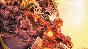 Comic, Flash, HD wallpaper