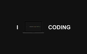 I Love Coding, love, programmer, coding, javascript, programming, technology, code, HD wallpaper