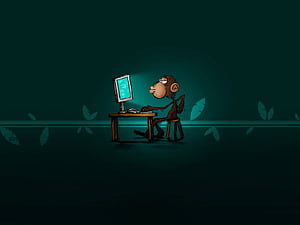 Coding PC, HD wallpaper