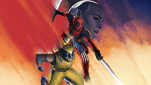 Deadpool & Wolverine, HD wallpaper