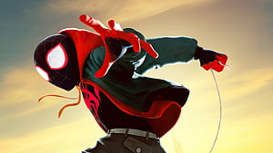 Miles Morales In Spider Man Into The Spider Verse Movie Resolution , , Background, and, HD wallpaper