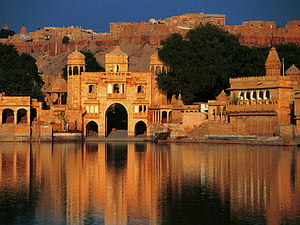 ABOUT JAISALMER. BEST INDIAN TRAVEL, Jaisalmer Fort, HD wallpaper