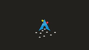 Arch Linux, Blackarch Linux, HD wallpaper