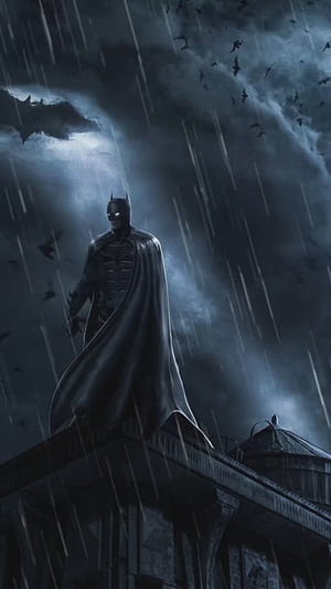 Dc Comics Batman Live Animation in for Android iOS, HD phone wallpaper