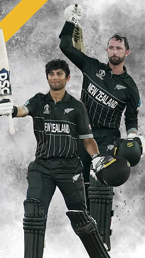 Devon Conway, Rachin Ravindra break records. World Cup 2023, HD phone wallpaper
