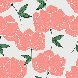 Spring Leaves Pattern, HD phone wallpaper