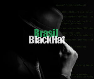 Brasil BlackHat blackhat black hat hack hacking pentest script program programming x1600, HD wallpaper