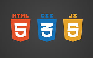 HTML CSS JS, HD wallpaper