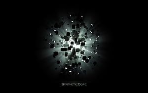 Darkcore Computer, HD wallpaper