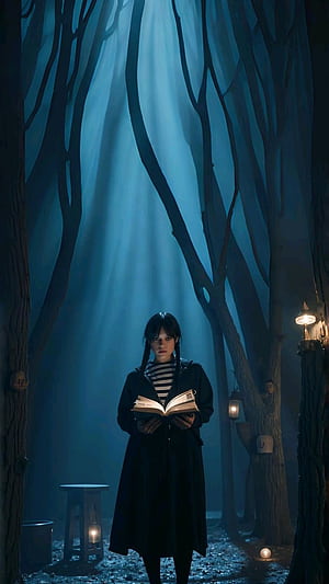 Wednesday Addams.. .. Wednesday Season 2.. Netflix, HD phone wallpaper