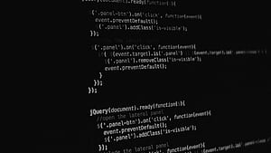 Coding Dark Computer Bokeh, Coding Aesthetic, HD wallpaper