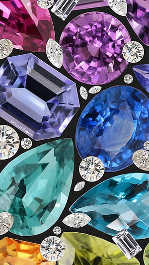 ideas. , pretty , background, Gemstones, HD phone wallpaper