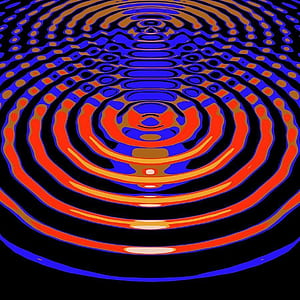 Circular Wave Interference, HD phone wallpaper
