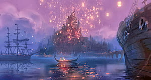 Tangled, HD wallpaper
