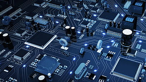 Processor Microchip Circuit, HD wallpaper