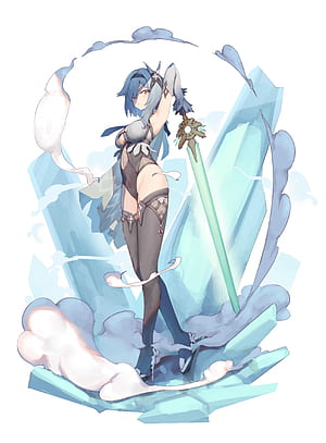 Eula, Eula Genshin Impact, HD phone wallpaper