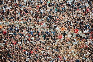Croud ., Crowd People, HD wallpaper