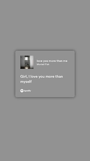 love you more than me Fish, Montell Fish, HD phone wallpaper