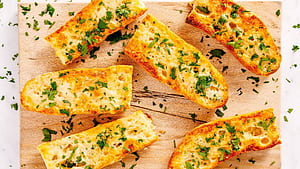 Garlic Bread, HD wallpaper