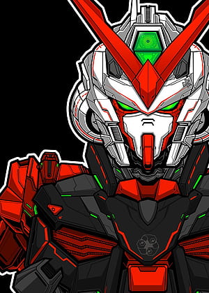 Red Frame, HD phone wallpaper