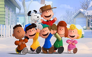 The Peanuts Gang Movie, computer , , . Peanuts movie, Peanuts characters, Peanuts gang, HD wallpaper