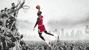 MJ NBA, HD wallpaper