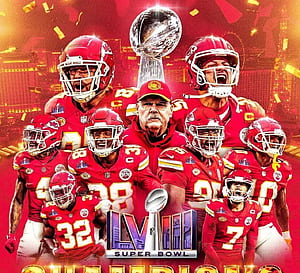 Kansas City Chiefs Super Bowl LVIII, HD wallpaper