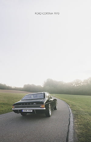 FORD CORTINA 1970 - Behance, HD phone wallpaper