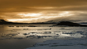 sunset, Ocean, Clouds, Landscapes, Nature, Coast, Sun, Rocks, Skyscapes, Land, Sea / and Mobile Background, HD wallpaper