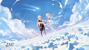 Aesthetic Genshin, HD wallpaper