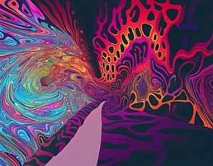 Lsd Generated Artwork, HD wallpaper