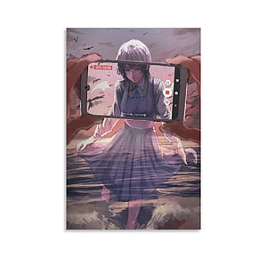 Goodbye, Eri Poster Anime Art (4) Artworks Print Poster Wall Art Painting Canvas Decor Home Posters inch(cm) : Amazon.co.uk: Home & Kitchen, HD phone wallpaper