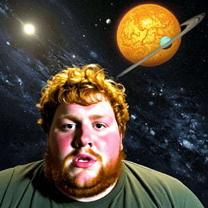 caseoh outer space, HD phone wallpaper