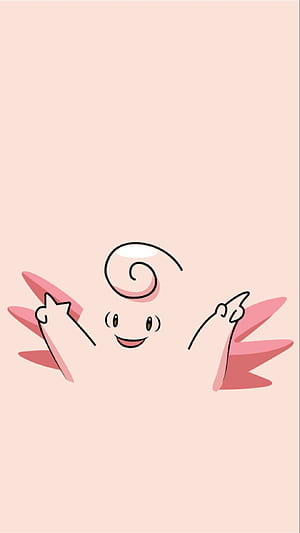 Clefairy Evolution Artwork, Clefable, HD phone wallpaper