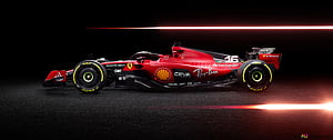 Formula 1 2023 red racing car , 3440X1440 F1, HD wallpaper