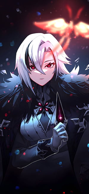 Arlecchino Genshin Impact Dark, HD phone wallpaper